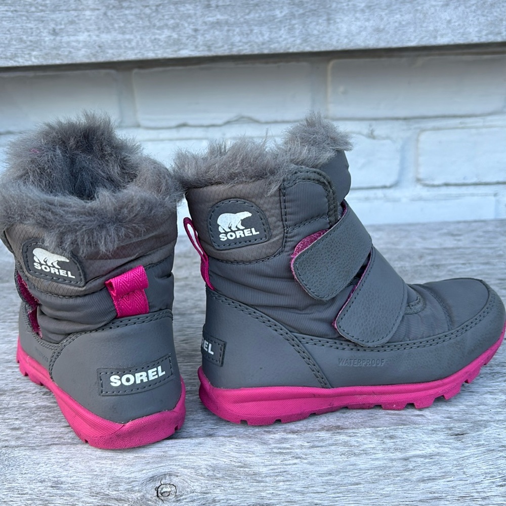 Sorel Whitney Waterproof Insulated Faux Fur-Lined Boots - Toddler Girls Size 10T